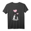 Große Cousine T-Shirt mit süßen Elefanten - Geschenkidee für werdende Cousinen, Töchter, Nichten und Enkelinnen
