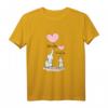 Große Cousine T-Shirt mit süßen Elefanten - Geschenkidee für werdende Cousinen, Töchter, Nichten und Enkelinnen