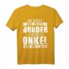 Der beste Bruder und Onkel T-Shirt - Familienliebe, Geschwister & Onkel Design, perfektes Geschenk für Familie