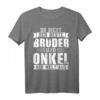 Der beste Bruder und Onkel T-Shirt - Familienliebe, Geschwister & Onkel Design, perfektes Geschenk für Familie