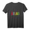 Helau T-Shirt mit bunten Buchstaben, Luftschlangen & Konfetti – Perfekt für Karneval, Fasching & Fastnacht als Kostüm, Outfit oder Geschenk
