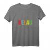 Helau T-Shirt mit bunten Buchstaben, Luftschlangen & Konfetti – Perfekt für Karneval, Fasching & Fastnacht als Kostüm, Outfit oder Geschenk