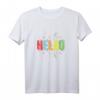 Helau T-Shirt mit bunten Buchstaben, Luftschlangen & Konfetti – Perfekt für Karneval, Fasching & Fastnacht als Kostüm, Outfit oder Geschenk