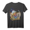 HapDeer DuckTales Scrooge McDuck World's Best Uncle T-Shirt - Offiziell lizenziertes Disney Merchandise für Fans und Geburtstagsfeiern