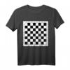 Schachbrett Karneval Fasching T-Shirt - Perfektes Geschenk für Schachspieler, Strategen und Taktiker