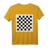 Schachbrett Karneval Fasching T-Shirt - Perfektes Geschenk für Schachspieler, Strategen und Taktiker