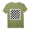 Schachbrett Karneval Fasching T-Shirt - Perfektes Geschenk für Schachspieler, Strategen und Taktiker