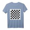 Schachbrett Karneval Fasching T-Shirt - Perfektes Geschenk für Schachspieler, Strategen und Taktiker