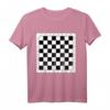 Schachbrett Karneval Fasching T-Shirt - Perfektes Geschenk für Schachspieler, Strategen und Taktiker