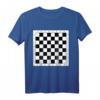 Schachbrett Karneval Fasching T-Shirt - Perfektes Geschenk für Schachspieler, Strategen und Taktiker