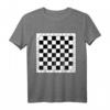 Schachbrett Karneval Fasching T-Shirt - Perfektes Geschenk für Schachspieler, Strategen und Taktiker