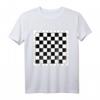 Schachbrett Karneval Fasching T-Shirt - Perfektes Geschenk für Schachspieler, Strategen und Taktiker