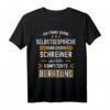 Herren Schreiner T-Shirt mit lustigem Spruch - Humorvolles Motiv für Selbstgespräche, Beratung, Freizeit und Baustelle