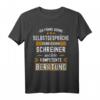 Herren Schreiner T-Shirt mit lustigem Spruch - Humorvolles Motiv für Selbstgespräche, Beratung, Freizeit und Baustelle