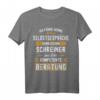 Herren Schreiner T-Shirt mit lustigem Spruch - Humorvolles Motiv für Selbstgespräche, Beratung, Freizeit und Baustelle