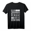 Programmierer Langarmshirt mit witzigem IT Spruch – Kompetente Beratung, Humor & Stil für IT-Profis, Studenten & Entwickler