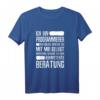 Programmierer Langarmshirt mit witzigem IT Spruch – Kompetente Beratung, Humor & Stil für IT-Profis, Studenten & Entwickler