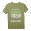 Dreher Zerspanungsmechaniker Fräser Spruch T-Shirt – Lustiges Berufsgeschenk für Mechaniker, Kollegen & Arbeitskollegen