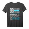 Funny Programmer T-Shirt mit 99 Little Bugs – Lustiges Coding Geschenk für Entwickler, Software Engineers, Tester & IT-Profis