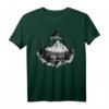 Berge Wald Forst Geometrisch Minimalismus T-Shirt – Perfekt für Natur- und Outdoor-Fans, Wandern & Klettern