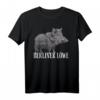BERLINER LÖWE X WILDSCHWEIN Meme Lustig Sommerloch Tier 2023 T-Shirt - Perfekt für Montagshasser & Morgenshasser mit Humor