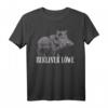 BERLINER LÖWE X WILDSCHWEIN Meme Lustig Sommerloch Tier 2023 T-Shirt - Perfekt für Montagshasser & Morgenshasser mit Humor
