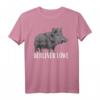 BERLINER LÖWE X WILDSCHWEIN Meme Lustig Sommerloch Tier 2023 T-Shirt - Perfekt für Montagshasser & Morgenshasser mit Humor