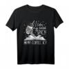 HapDeer Skelett Buchliebhaber T-Shirt – Lustiges Geschenk für Bücherwürmer, Bibliothekare, Schriftsteller und Kaffeeliebhaber