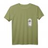 Damen T-Shirt mit Bichon Frisé Welpe in der Tasche - Perfektes Geschenk für Hundeliebhaberinnen, Geburtstags- und Weihnachtsgeschenk