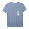 Damen T-Shirt mit Bichon Frisé Welpe in der Tasche - Perfektes Geschenk für Hundeliebhaberinnen, Geburtstags- und Weihnachtsgeschenk
