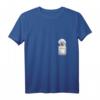 Damen T-Shirt mit Bichon Frisé Welpe in der Tasche - Perfektes Geschenk für Hundeliebhaberinnen, Geburtstags- und Weihnachtsgeschenk