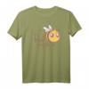 Bee positive. Be Positiv Optimist - Motivations T-Shirt mit Biene für gute Laune & Tierliebhaber, perfektes Geschenk für Optimisten
