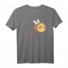 Bee positive. Be Positiv Optimist - Motivations T-Shirt mit Biene für gute Laune & Tierliebhaber, perfektes Geschenk für Optimisten