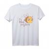 Bee positive. Be Positiv Optimist - Motivations T-Shirt mit Biene für gute Laune & Tierliebhaber, perfektes Geschenk für Optimisten