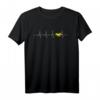 Herzschlag Biene Imker Honig Bienen Flüsterer Xmas Geschenk T-Shirt – Perfekt für Imker, Bienenliebhaber & Naturliebhaber zu Weihnachten & Geburtstagen