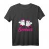 Damen Boobees Bienen T-Shirt mit V-Ausschnitt – Witziges Bienen Geist Motiv für Imker, Bienenliebhaber & Bienen Flüsterer