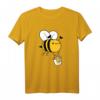 Nette Biene mit Honig Eimer Kinder T-Shirt – Süßes Tiermotiv, perfekt für Imker, Honigliebhaber und Kinder zum Geburtstag, Weihnachten & Muttertag