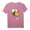 Nette Biene mit Honig Eimer Kinder T-Shirt – Süßes Tiermotiv, perfekt für Imker, Honigliebhaber und Kinder zum Geburtstag, Weihnachten & Muttertag