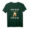 Vatertag cooles Papa Männertagsgeschenk T-Shirt | 'Bier holen' mit Spruch | Lustiges Herrentags-Shirt für Männer, Väter, Opas