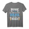 Lustiges Vatertag Papa will ein Bier Fun T-Shirt – Humorvolles Geschenk für entspannte Väter und Männer