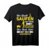Bollerwagen Bier Biertrinker Vatertag T-Shirt - Lustiges Männer Shirt für Bierliebhaber & Party mit Freunden