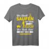 Bollerwagen Bier Biertrinker Vatertag T-Shirt - Lustiges Männer Shirt für Bierliebhaber & Party mit Freunden