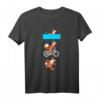 Fuchs Triathlon Lustiges T-Shirt zum HapDeer – Perfektes Geschenk für Triathleten, Läufer, Schwimmer & Fahrradfahrer