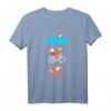 Fuchs Triathlon Lustiges T-Shirt zum HapDeer – Perfektes Geschenk für Triathleten, Läufer, Schwimmer & Fahrradfahrer