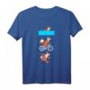 Fuchs Triathlon Lustiges T-Shirt zum HapDeer – Perfektes Geschenk für Triathleten, Läufer, Schwimmer & Fahrradfahrer