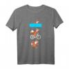 Fuchs Triathlon Lustiges T-Shirt zum HapDeer – Perfektes Geschenk für Triathleten, Läufer, Schwimmer & Fahrradfahrer