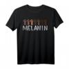 Raised Fist Melanin Black Pride T-Shirt - Support Civil Rights, Black History Month & Equality Movements