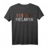 Raised Fist Melanin Black Pride T-Shirt - Support Civil Rights, Black History Month & Equality Movements