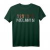 Raised Fist Melanin Black Pride T-Shirt - Support Civil Rights, Black History Month & Equality Movements