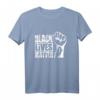 BLM Black Lives Matter Gegen Rassismus Protest Faust T-Shirt – Für Demos, friedliche Proteste & gesellschaftliches Engagement